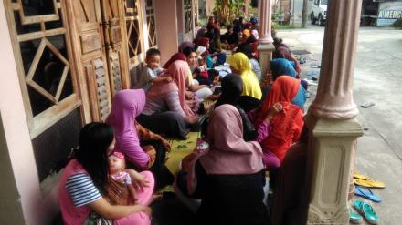 Pertemuan Dasawisma di Dusun Panjang